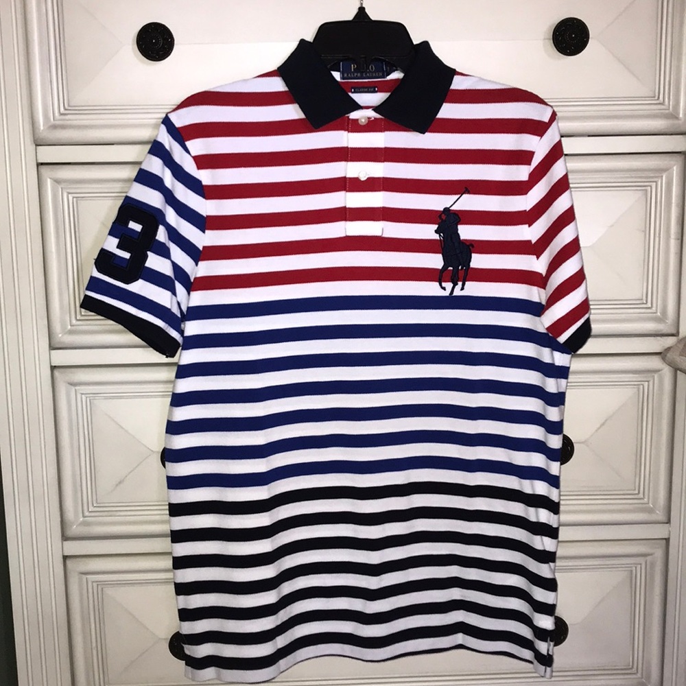 NWT Polo Ralph Lauren Striped Polo Small